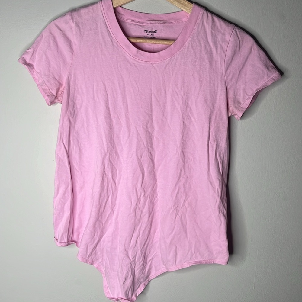 Women’s Madewell Pink XS Short Sleeve T-shirt